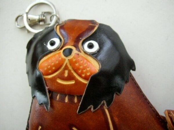 Adorable, Figural Puppy Leather Coin Purse