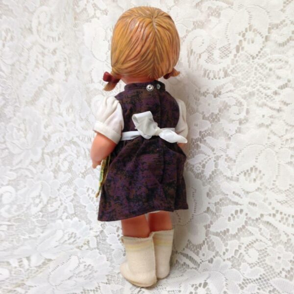 Vintage, German, Hummel, Goebel 12in Vinyl Molded Hair Doll