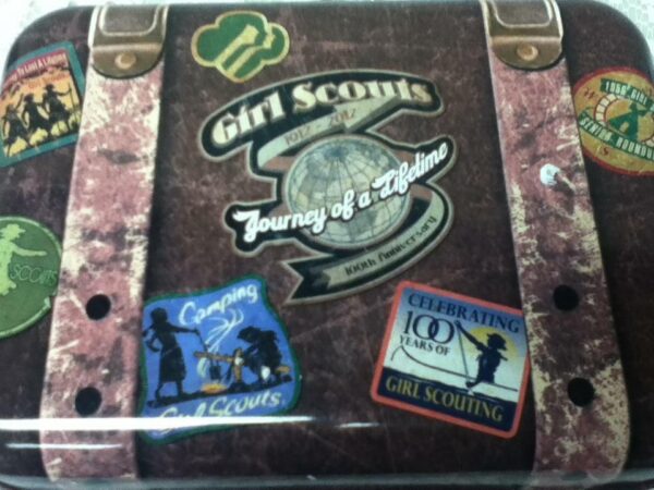 Girl Scout, USA, 1912-2012 or Centennial Issue Tin Lunch Box