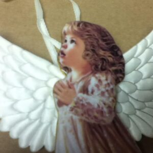 Delicate Blessings by Donna Goldsinger Bradford Exhange 68685,Christmas Ornament