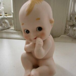 Vintage, German KW (Koenig & Weirniche) Kewpie Immobile Figurine