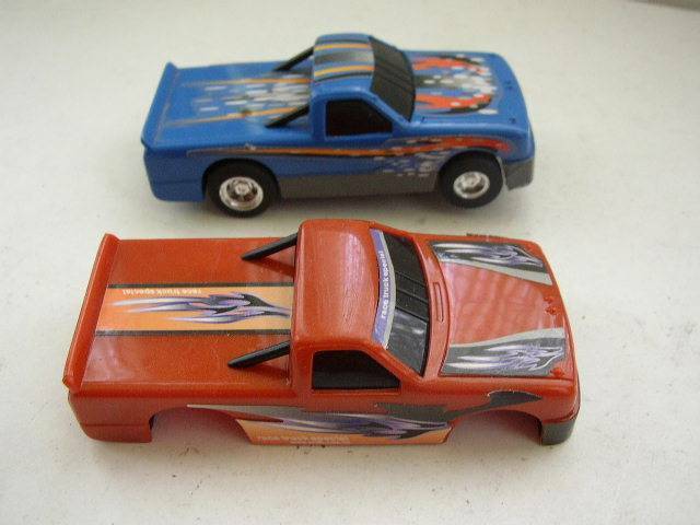 Vintage, Blue Die Cast Car with Extra Red Case