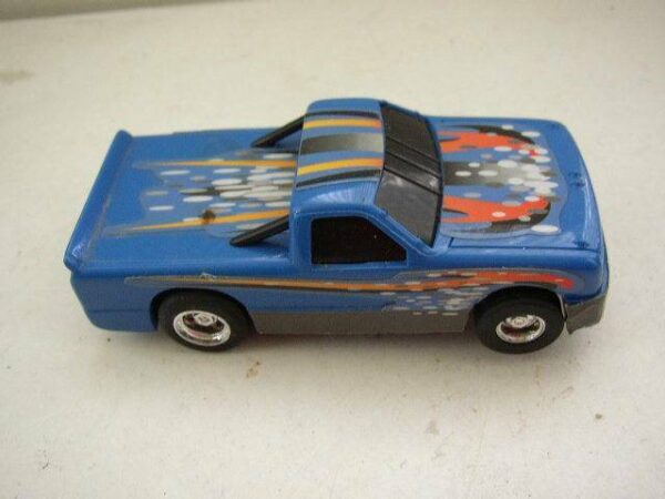 Vintage, Blue Die Cast Car with Extra Red Case