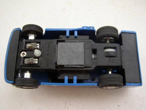 Vintage, Blue Die Cast Car with Extra Red Case