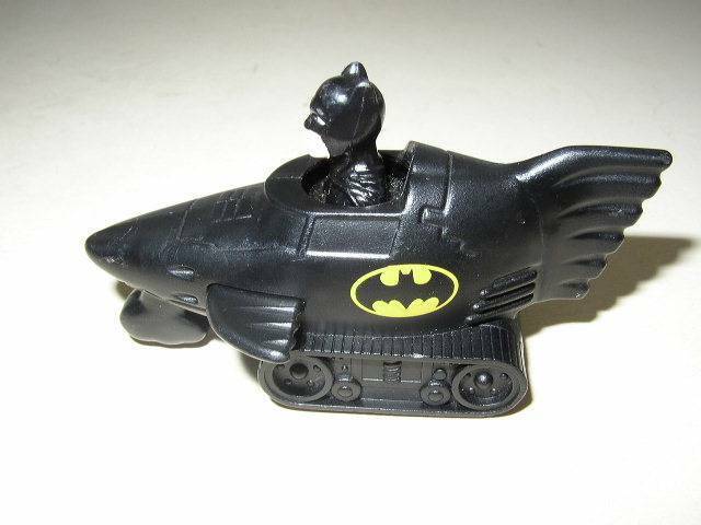 Collectible 1991 DC Comics, 3.75in Batman in Car