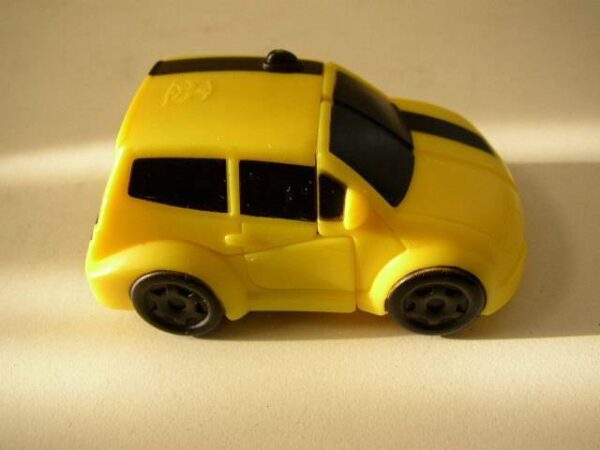 Lot of 2 Yellow and Blue Car Transformers (#03)