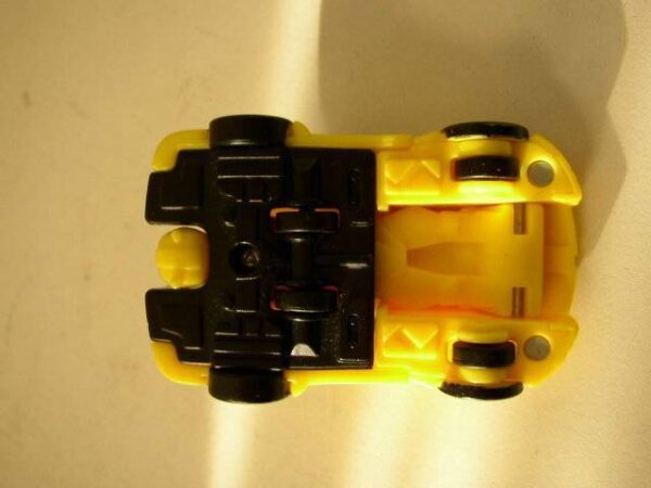 Lot of 2 Yellow and Blue Car Transformers (#03)