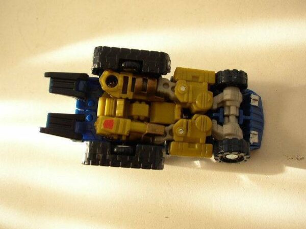 Lot of 2 Yellow and Blue Car Transformers (#03)