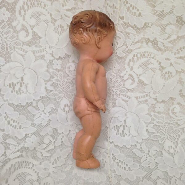 Vintage, 1940s Tod-L-Tim Sun Rubber Doll. (B)