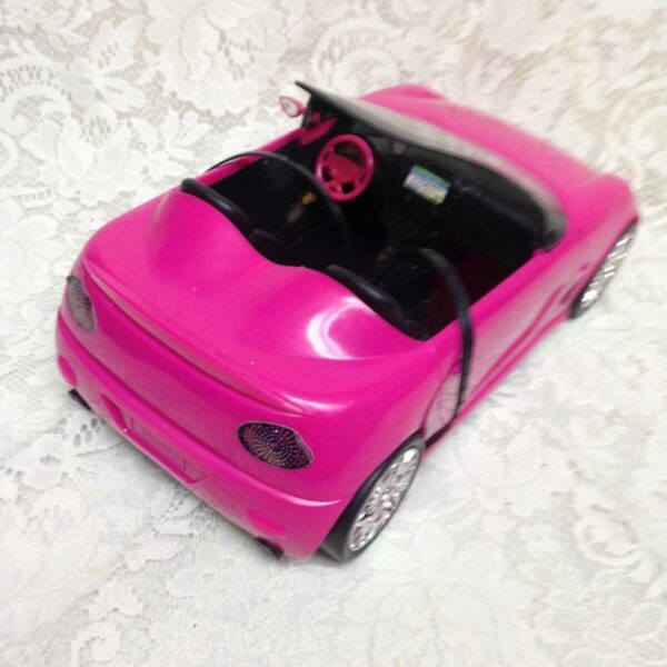 Barbie Doll Hot Pink Car 13in x 7in x 6in