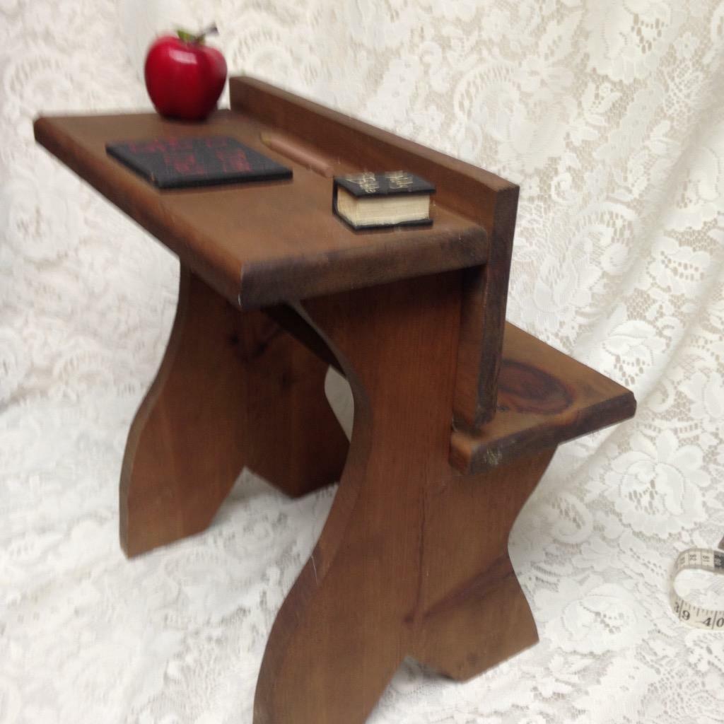 Vintage, Wooden Doll’s or Bear Desks 15in x 12.5in x 11.5in