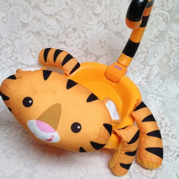 Tolly Tots Figural Tiger Washable Seat 15in x 10in x 13in