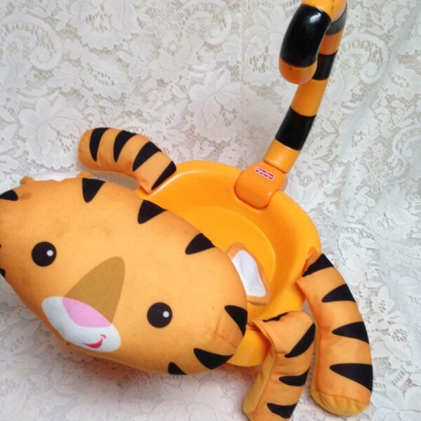 Tolly Tots Figural Tiger Washable Seat 15in x 10in x 13in