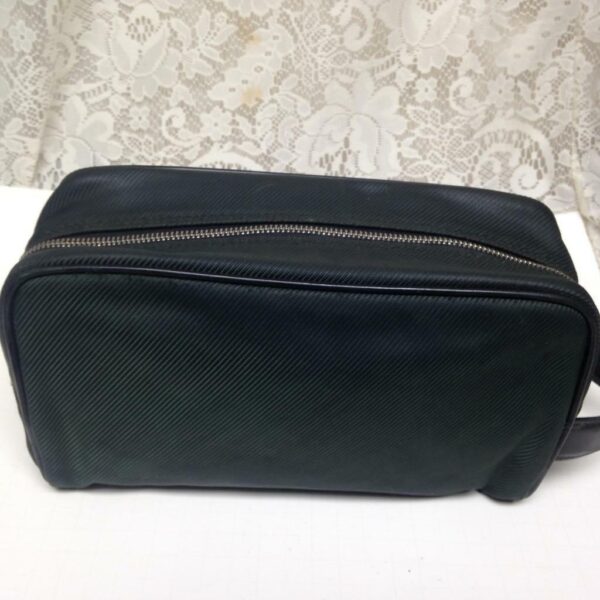 Authentic Louis Vuitton, Drk Green Canvas, Mens Pouch- Clutch 10in x 6in x 4in