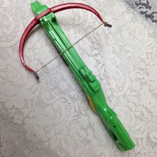 Green Plastic Archer Style Shoot Gun, 14inL x 7in x 4in