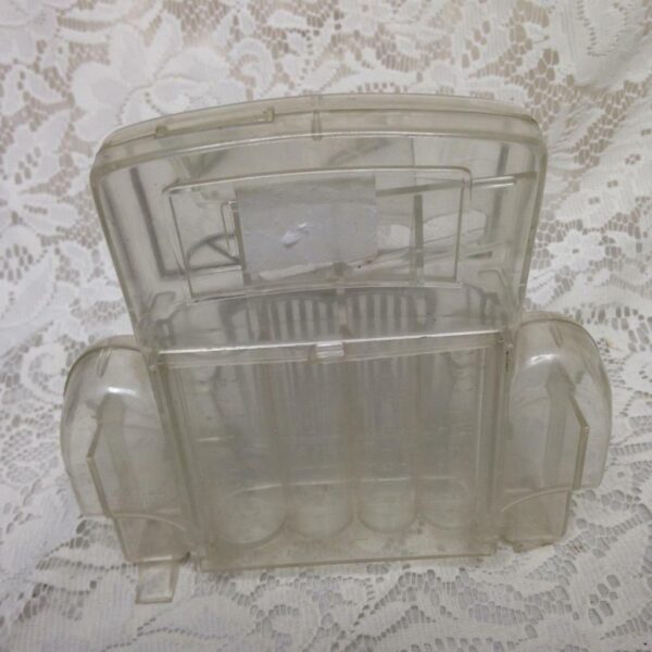 Vintage, 1950s JSNY Figural Car Coin Bank- Case 7in x 6.5in x 2in