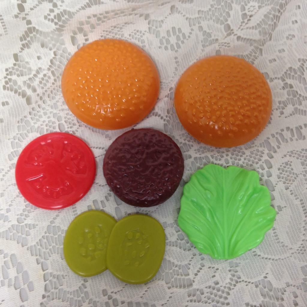 6pc Child’s Play Food- Hamburger (#3)