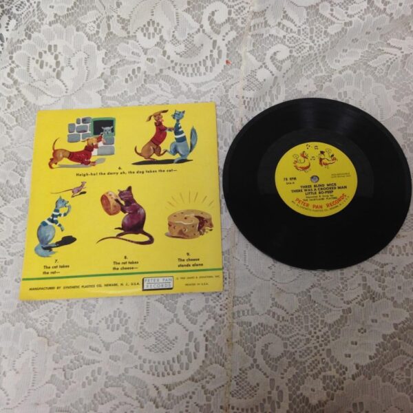 1960, Nursery Rhymes, Peter Pan 78 Rpm Records #546