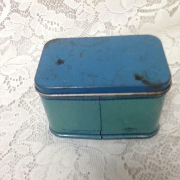 Rare 1948 Child's Wolverine Delft 2-pc Bread Box