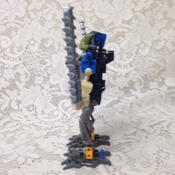 Vintage, Rare, Lego, Bionicle Green Head Robot 8in x 6.5in x 2.25in (B)