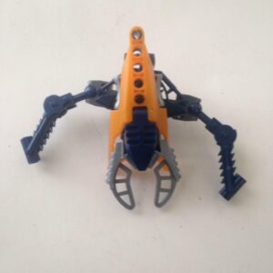 Vintage, Rare, Lego, Bionicle -Orange, Gray and Blue 6in x 4in x 3in