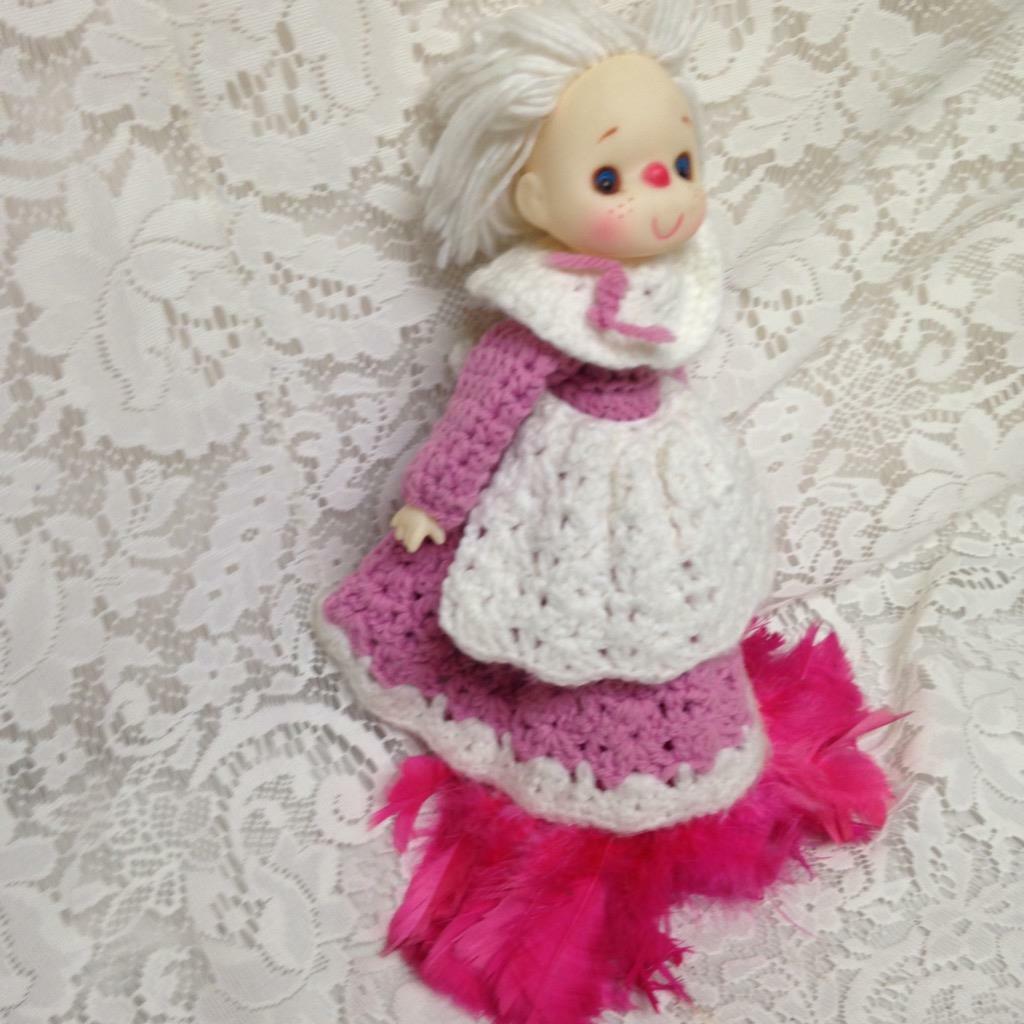 One of a Kind, Hand Crafted12in Duster Doll