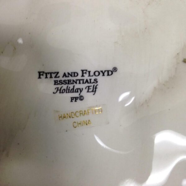 Rare, Vintage Fitz & Floyd Decorative Christmas Plate 10in D