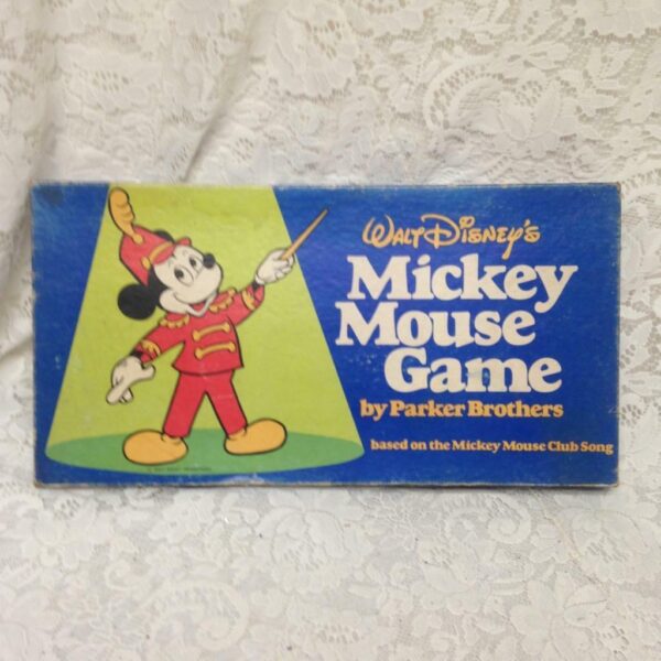 Vintage, (C) Walt Disney Production-Parker Bros., Mickey Mouse Board Game