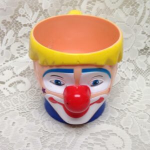 Ringling Bros. -Barnum Bailey Figural Clown Cup 4in x 6in