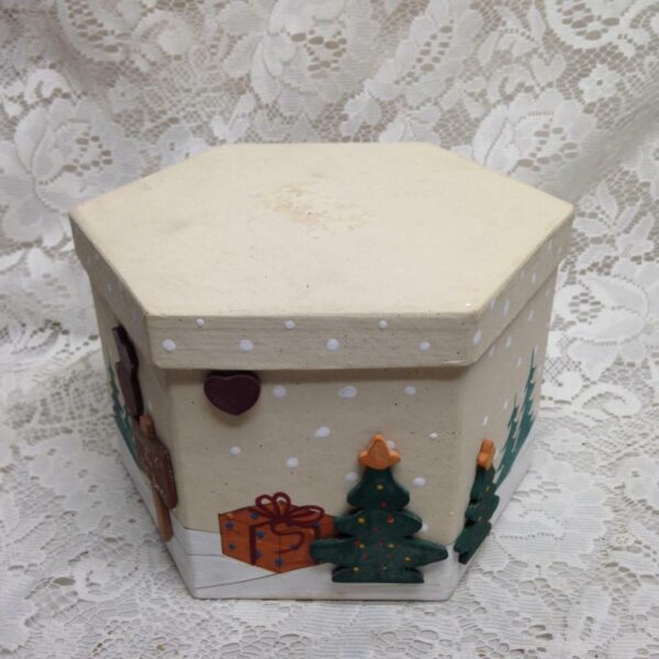 Large, 3in 1 Nesting Christmas Boxes Size 8in; 6.5in and 5in