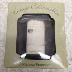 Rare, Vintage Collectable Refrigerator by Melissa Frances in Orig. Box 3in x 2in