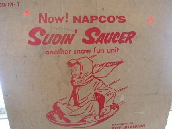 1940-50s Napco's Slidin Saucer 26in D