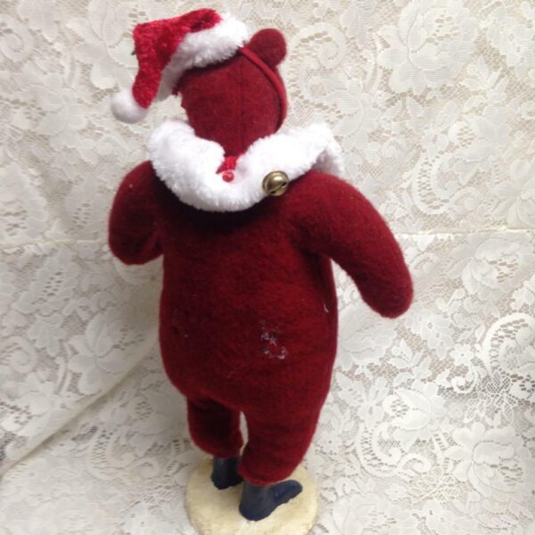 Vintage, Large Santa Bear 17in x 11in