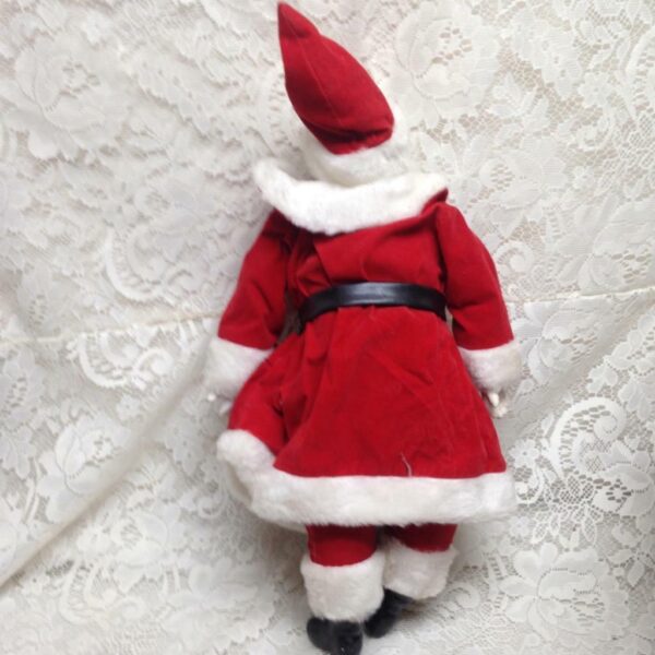 Vintage, Christmas Santa 18inx 10in