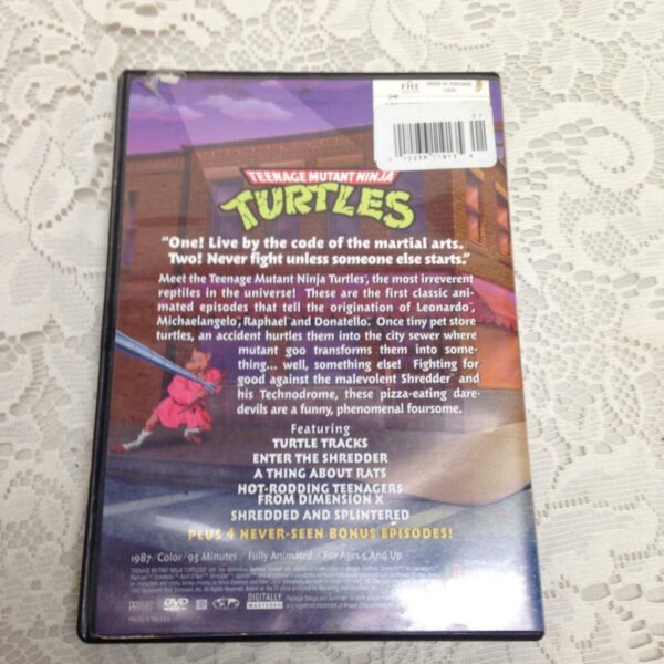 Teenage Mutant Ninja Turtles: Season 1 {DVD} 1987- 9 Episodes TV Series