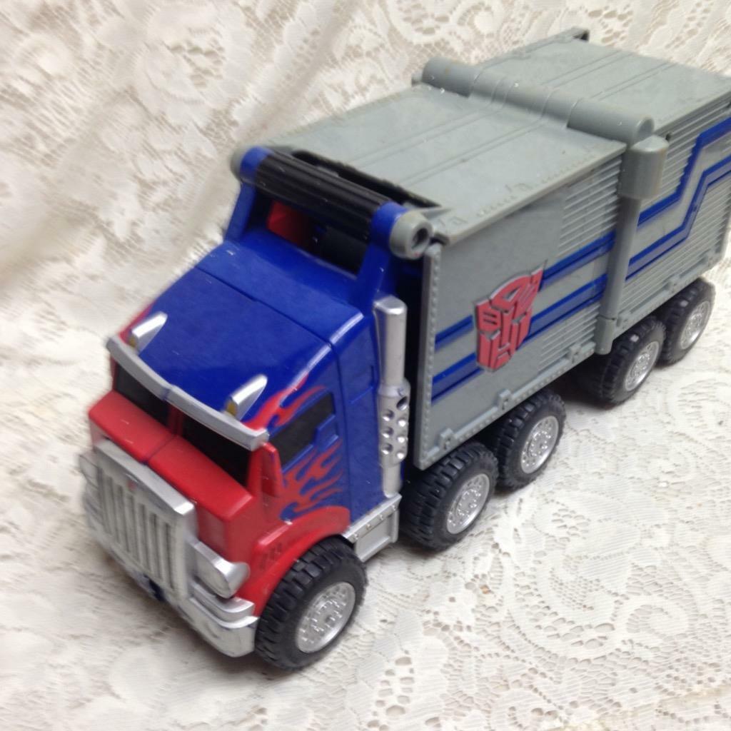 Vintage, Large Transformer Truck 15in L x 7.5in H x 6in W