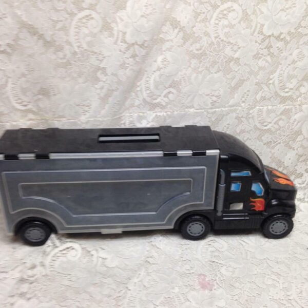 Vintage, Large Hotwheels Truck, Mini Car Collectors Case 22in L x8in H x 5in W