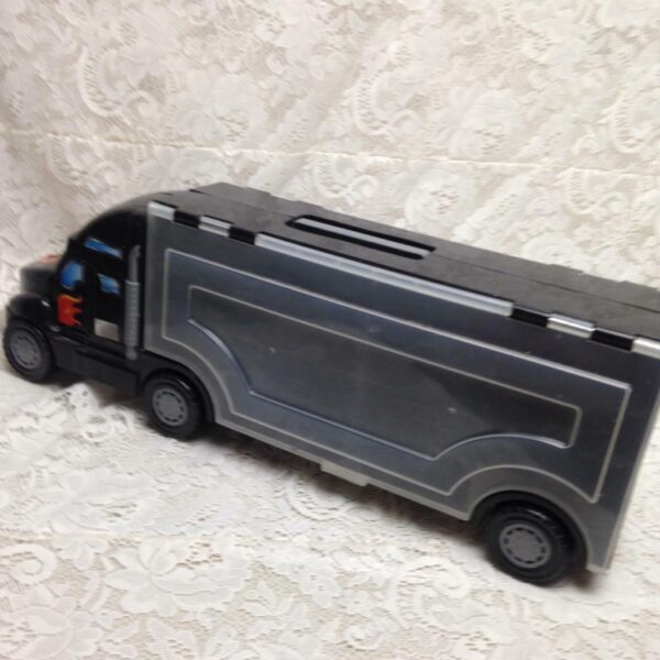 Vintage, Large Hotwheels Truck, Mini Car Collectors Case 22in L x8in H x 5in W