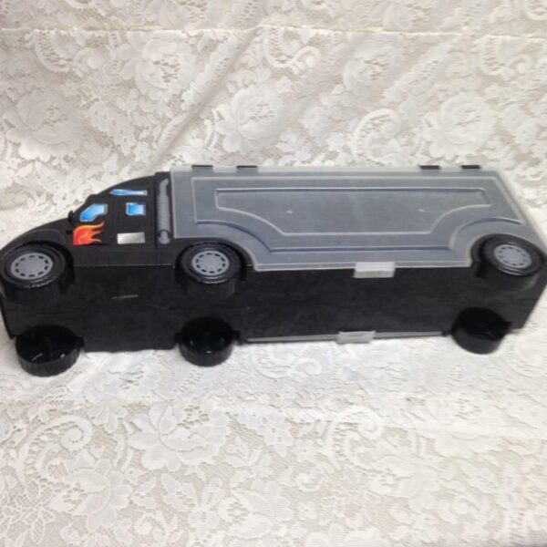 Vintage, Large Hotwheels Truck, Mini Car Collectors Case 22in L x8in H x 5in W