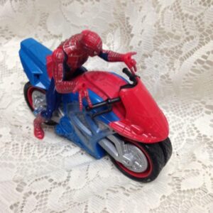 Marvel The Amazing Spiderman with Bike 5in x 6in (C)