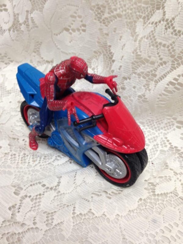 Marvel The Amazing Spiderman with Bike 5in x 6in (C)