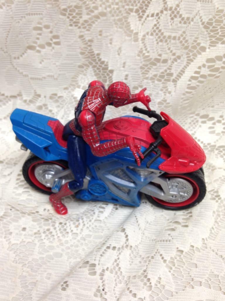 Marvel The Amazing Spiderman with Bike 5in x 6in (C)