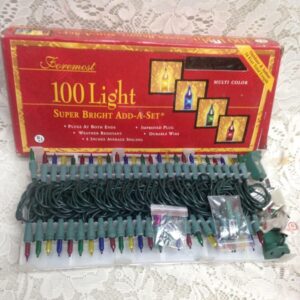 Vintage100 Christmas Lights in Original Box