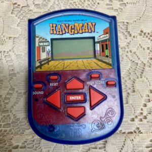 Vintage Hangman Electronic Hand Held Game (Needs Battery)