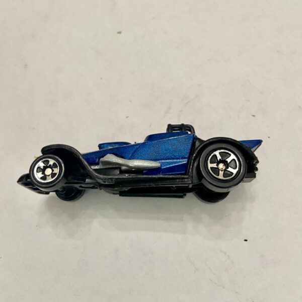 Vintage Hotwheels-Mattel Inc. 2001 McD corp Blue Race Car