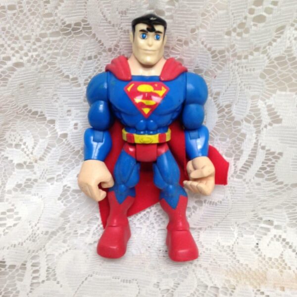 Vintage, Rare, 6in Superman Action Figure