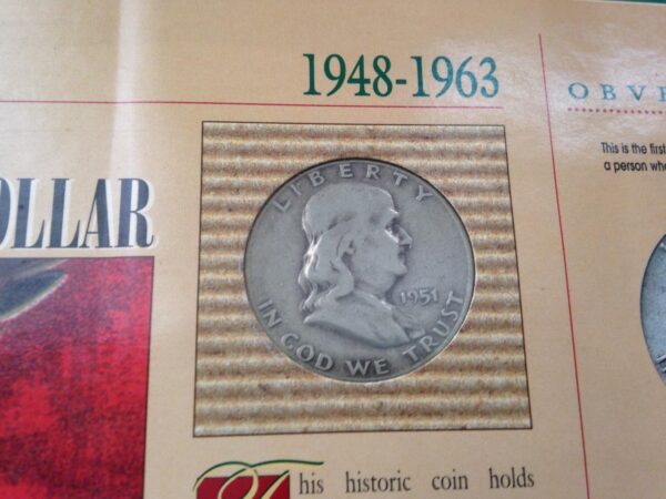 Genuine United States Mint - 1948-1963 Silver Franklin Half Dollar