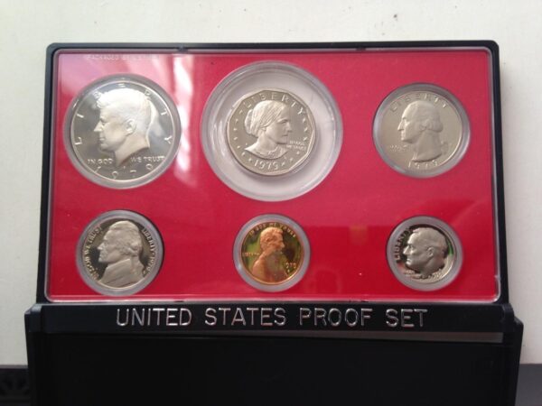 1979S United States Proof Set -6pc Coin Set FV $1.91