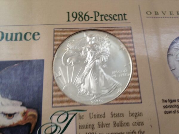 Genuine United States Mint- BU 1993 Silver Bullion One-Ounce American Eagle