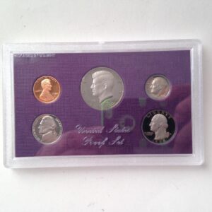 1984S United States Proof Set -5pc Coin Set FV $0.91